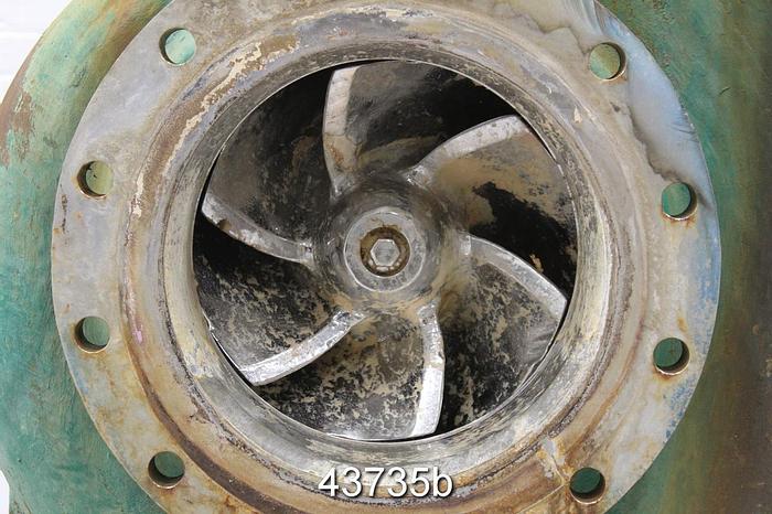Used Goulds 3175 12x14x18 Pump, Stainless Steel Casing #43735