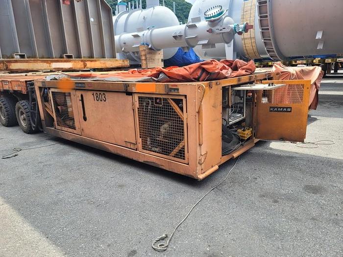 Used 58 axle Lines Kamag Self Propelled Modular Trailers with 4 x PPUs