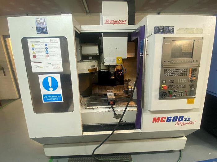 Used 2000 Bridgeport VMC 600/22 Digital Machining Center