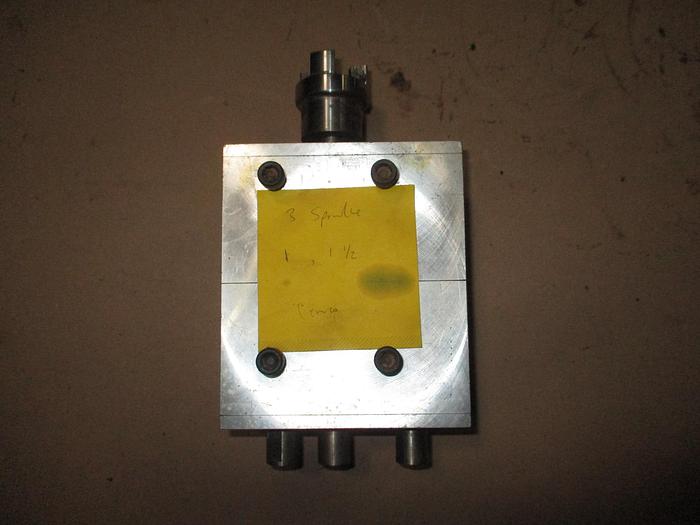 Used CEMCO 3-SPINDLE FIXED CENTER BORING HEAD 