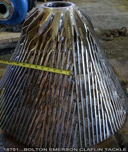 Used Bolton Emerson 101 Claflin Tackle, (Complete Set), 1/4" Bars, 1/2" Spacing #18751