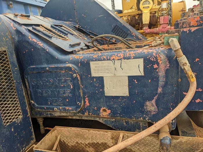 Used Gardner Denver Garden Denver PZ8 Triplex Mud Pump
