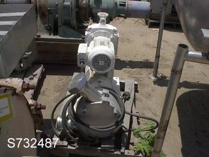 Used Pump, Rotary, Kontro, 1 HP, 4", S/st, Mdl PAC 60/S #S732487