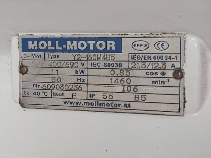 Usado Hydraulikaggregat, 50l/min, 100L, 130 bar, 11 KW, Eurofluid,  gebraucht-Top