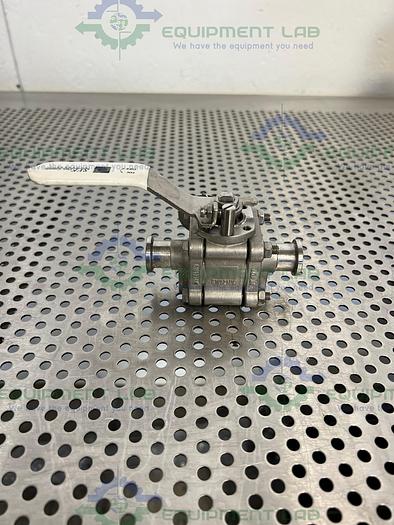 Used SVF -F. C. I.  SB79999ATTR Ball Valve w/ 3/4" Sanitary Fitting