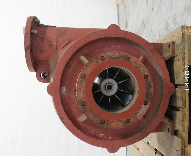 Used Wemco LRH Pump, 6 X 8 X 17Lrh, 17" Impeller #14401