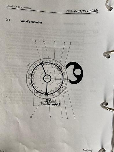 Used Laveuse BAUSH and STROEBEL FAW 500