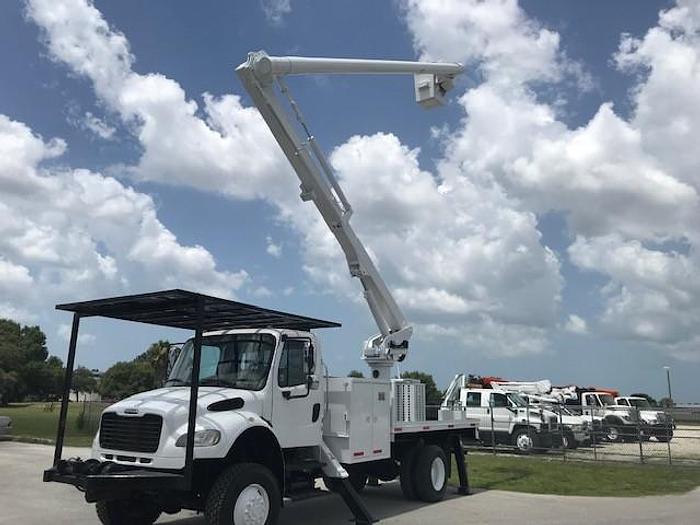 Used 2007 Freightliner M2 4x4 Altec LRV-55 60ft Over-Center Bucket Truck - C41778