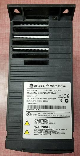 Used GE AF-60 LP 6KLP43005X9A1 5.5 HP 4kw Micro Drive (ESC1510)