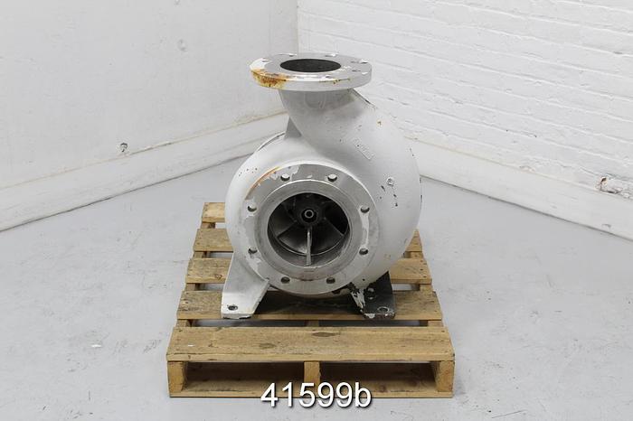 Used Sulzer APT31-6 Pump, 6x8x14, Stainless Steel #41599