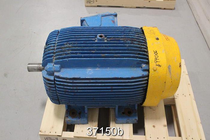Used Westinghouse 100 Hp, 460 Volt, 3550 Rpm Ac Motor #37150