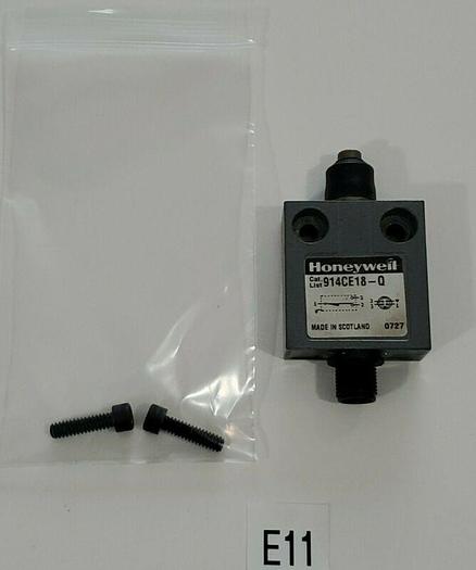 Used *PREOWNED* Honeywell 914CE18-Q Limit Micro Switch 5A 250VAC 1/10HP + Warranty!