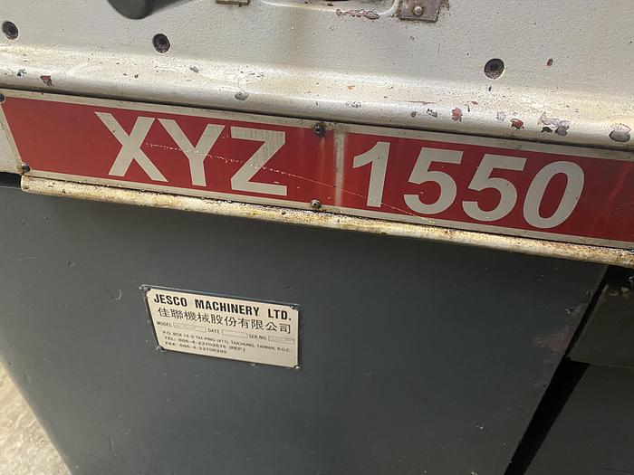 Used XYZ CR 1550 Manual Lathe