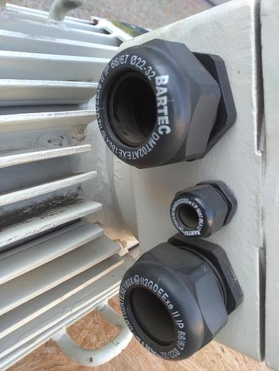 Ex geschützter Flanschmotor, Elektromotor, Drehstrommotor Dex 180 M/4K, HEW, 18,5 KW, neuwertig