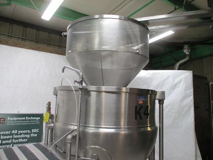 Used JC Pardo/Cleveland Cook Chill Horizontal Agitator Mixer Kettle & Pasta Cooker; Md#HAMKDL; 400G & 300G