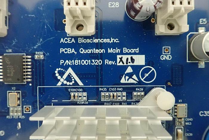 Used ACEA Biosciences Agilent 181001320 PCBA Quanteon Main Board