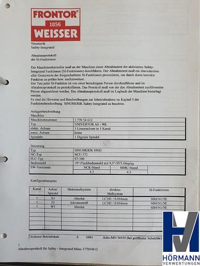 Gebraucht 2002 Weisser Univertor AS 400R