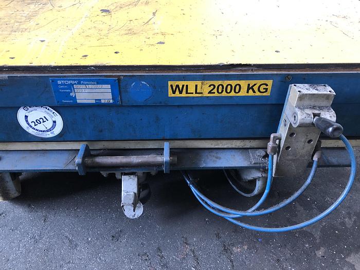 Gebruikt Universal Heftafel Lifttafel 2000 KG