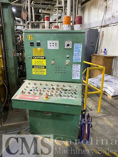 Used 1989 Burkle ODW  120/4 4 Opening Press w/ Auto Feeding and Unloading