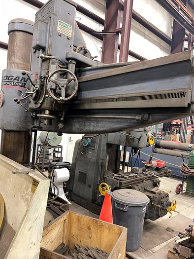Used 1950 Cincinnati Bickford 8' x 19" Column Radial Drill 6E