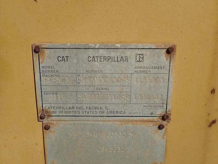 Used 1997 CATERPILLAR CS-563C