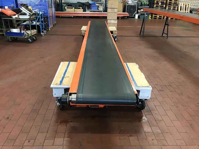 Gebraucht SCHULZ Gurtförderer, Steigförderer, Förderband 5,8m