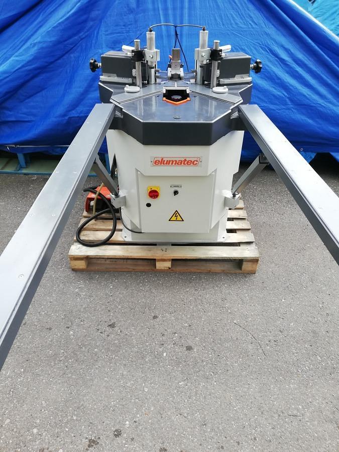 Used ELUMATEC CORNER CRIMPING MACHINE EP 124