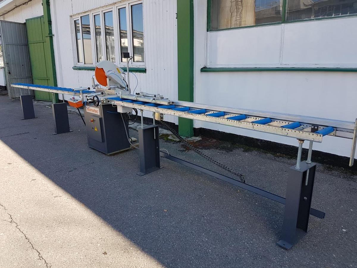 Used ELUMATEC SINGLE HEAD AUTOMATIC SAWING MACHINE MGS 73/33 2001 YEAR