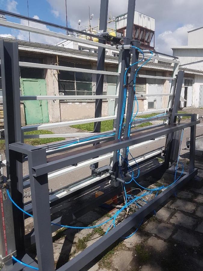 Used INSPECTION AND GLAZING PRESS ELUMATEC VE 3000 YEAR 1999