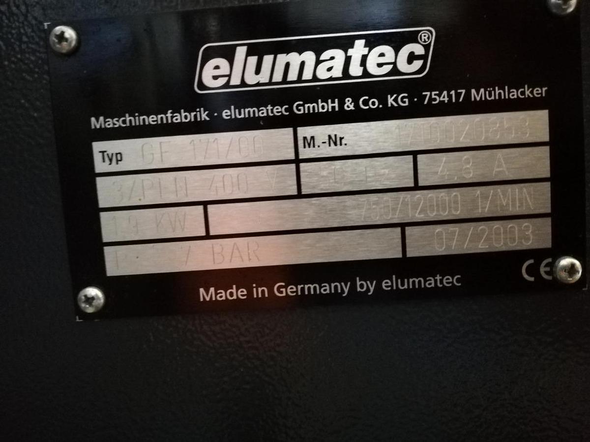 Używane FREZARKO- KOPIARKA (KLAMKOWNICA) ELUMATEC GF 171/00 ROK 2003