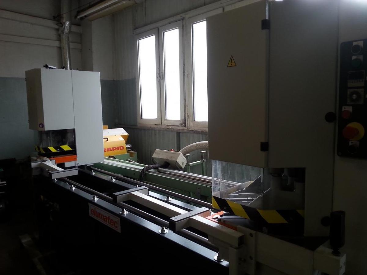 Used ELUMATEC DOUBLE HEAD WELDING MACHINE ZS 720 LV YEAR 1997