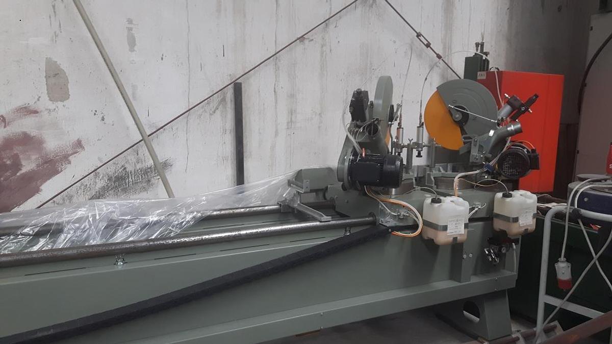 Used EMMEGI DOUBLE HEAD SAW NORMA 400 TU /4 YEAR 2010