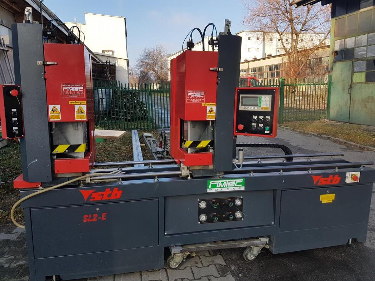 Used DOUBLE HEAD WELDING MACHINE STB/FIMTEC SL 2 YEAR 2004 NO 13712