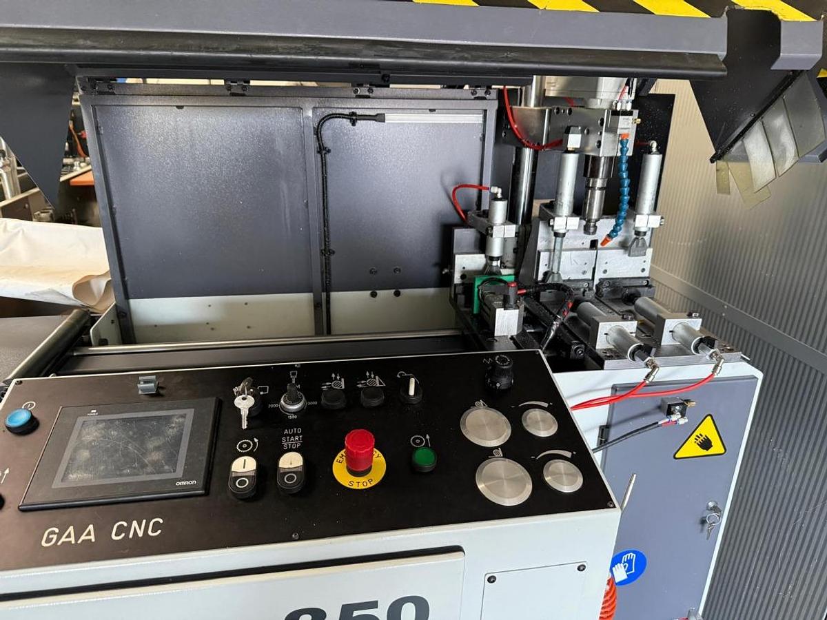 Used PRESSTA CUTTING MACHINE EISELE GAA-350-90-CNC+TR12 YEAR 2021