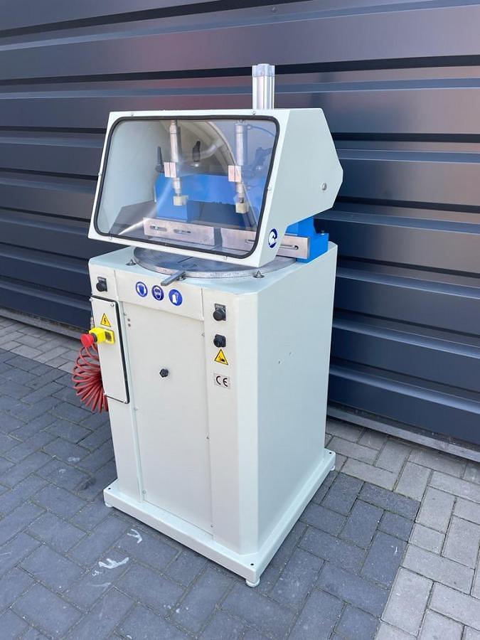 Used SINGLE HEAD ALUMINIUM SAW PREZ-MET AS 400 YEAR 2005