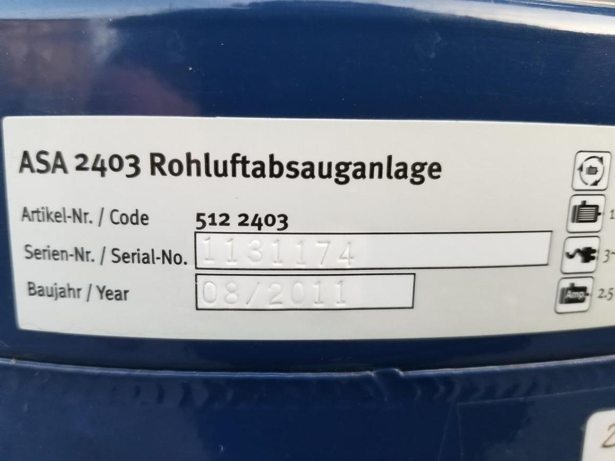 Used HOLZKRAFT CHIP EXTRACTOR