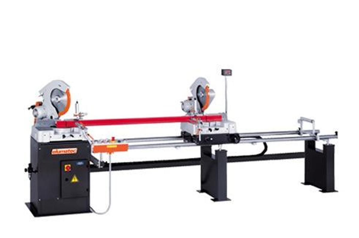 Used ELUMATEC DOUBLE-HEAD SAW DG 79