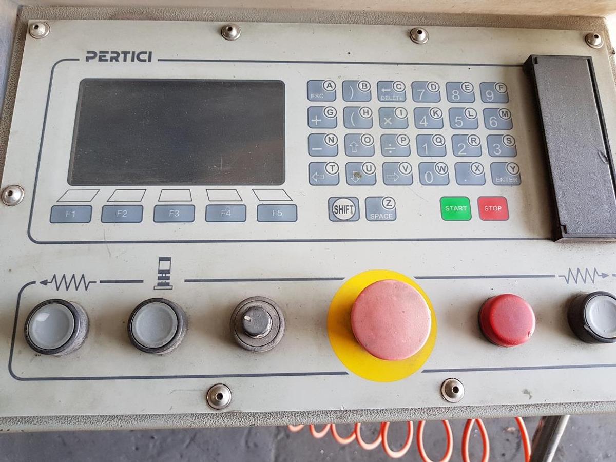 Used AUTOMATIC DOUBLE-HEADED SAW PERTICI UNIVER 500 F2K