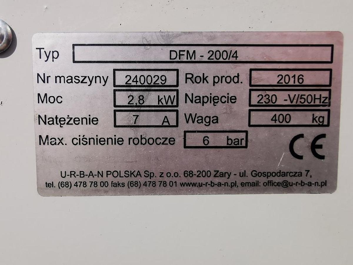 Used SHARPENER , GASKET CUTTER URBAN DFM - 200/4 YEAR 2016