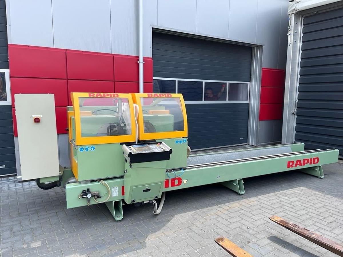 Used AUTOMATIC SAW / DOUBLE HEAD RAPID DGL 300 YEAR 2006