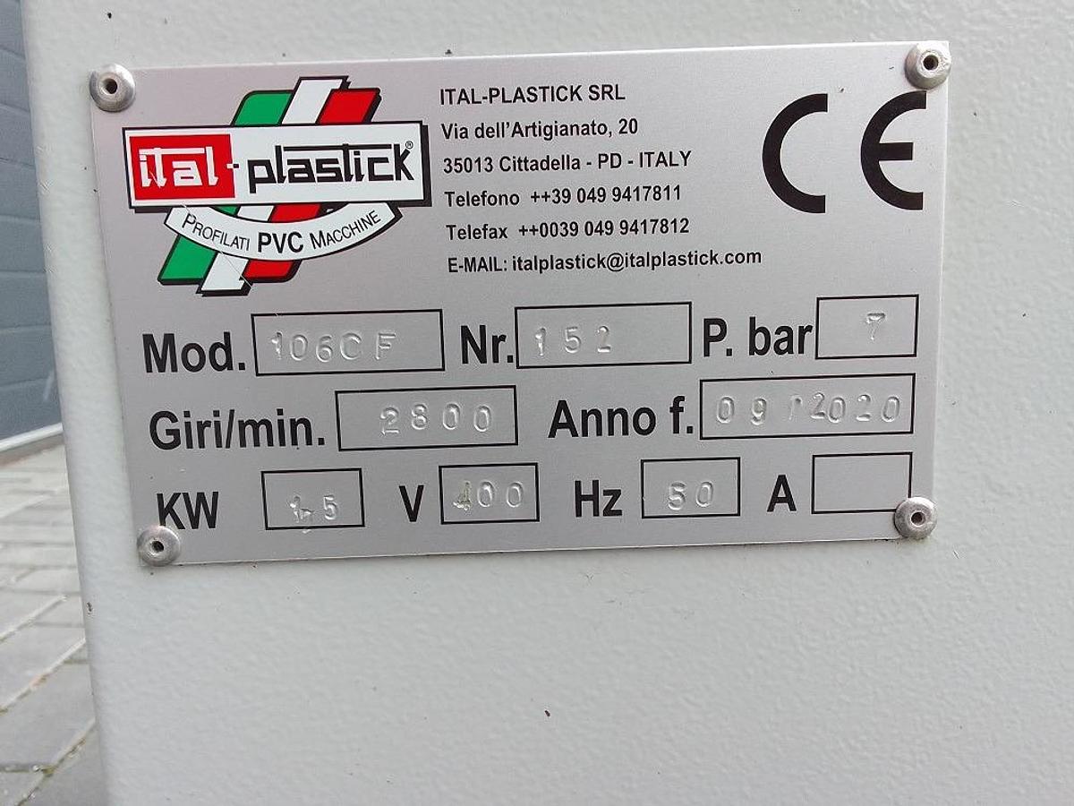 Used HANDLE (MILLING AND COPYING MACHINE) ITAL - PLASTICK 106 CF YEAR 2020