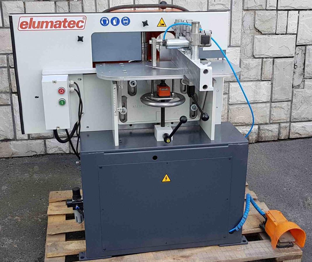 Used ELUMATEC AF 222 POST MILLING MACHINE FOR PVC AND AL