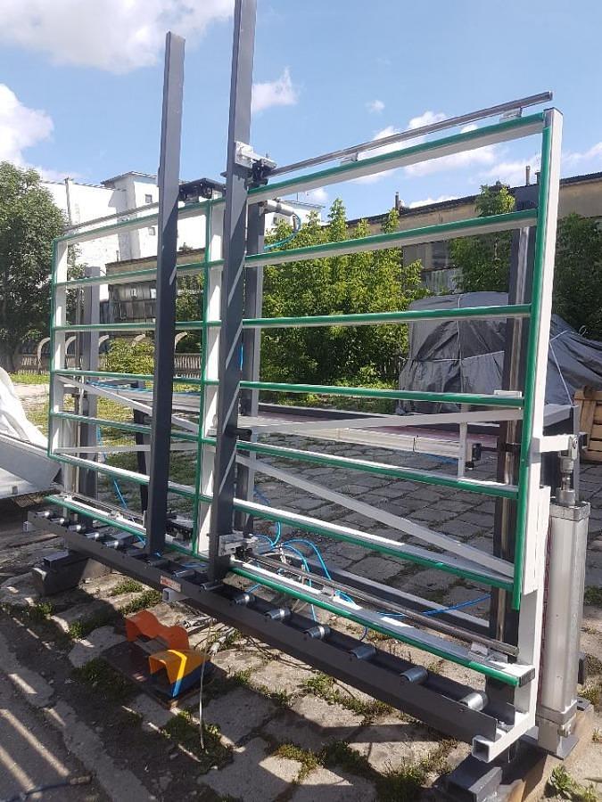 Used INSPECTION AND GLAZING PRESS ELUMATEC VE 3000 YEAR 1999
