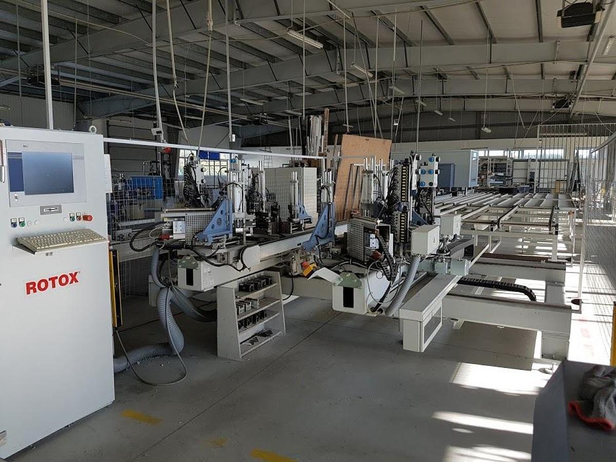 Used SEALING AND CLEANING LINE ROTOX YEAR 2008
