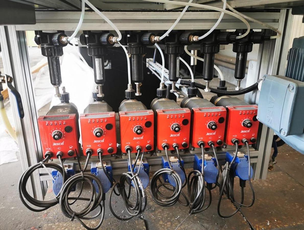 Used GLUE TECHNIQUE VENEER MACHINE PUR OK- 250.7000 YEAR 2015
