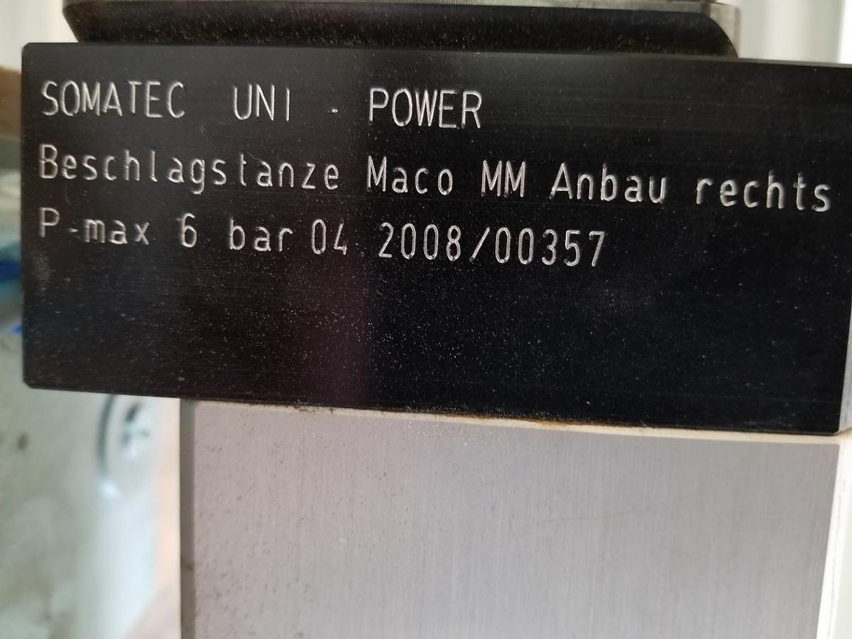 Used MACO MULTI HARDWARE GUILLOTINE - MATIC ANBAU