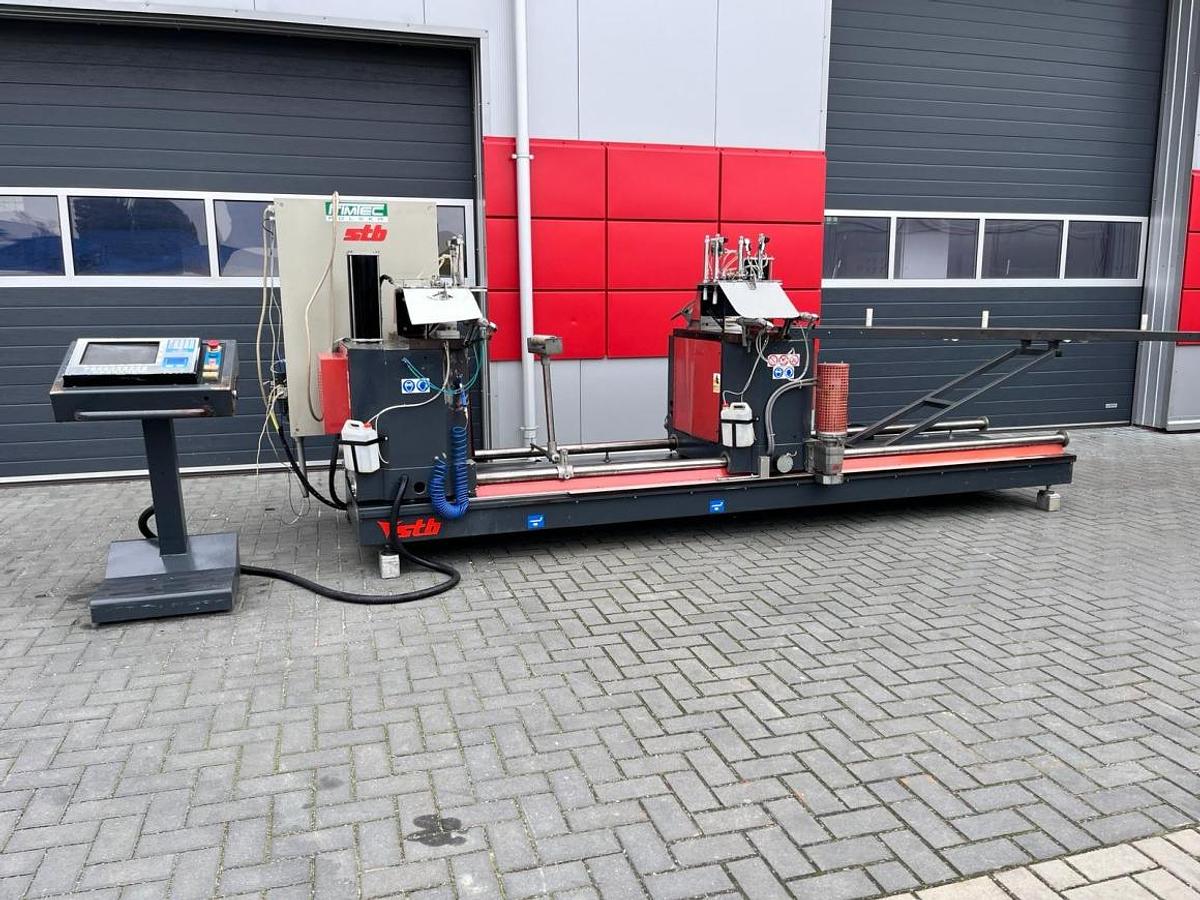 Used AUTOMATIC SAW / DOUBLE HEAD STB / FIMTEC SD 500 S6 YEAR 2005