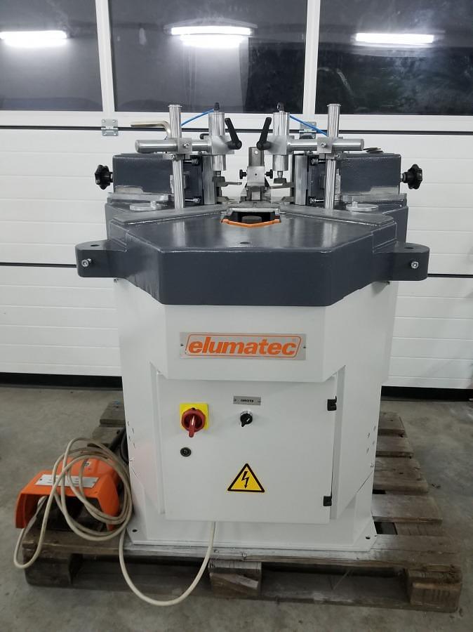 Used ELUMATEC CORNER CRIMPING MACHINE EP 124