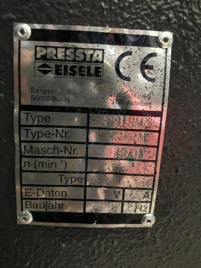 Used PRESSTA EISELE PRISMA 400/M FACADE SAW