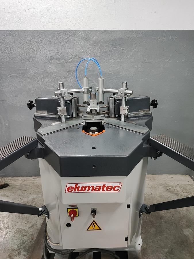 Used CORNER CRIMPING MACHINE ELUMATEC EP 124 YEAR 2006